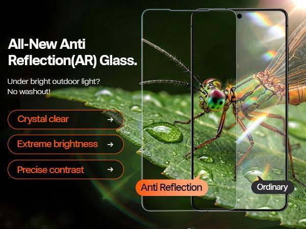 TORRAS OrigArmor for Samsung Galaxy S26 Ultra Screen Protector [100% Anti Reflection] [Full Coverage Fit] Military-Grade Shatterproof 9H+ Tempered Glass Anti-Scratch Screen Protector S26 Ultra 1-Pack