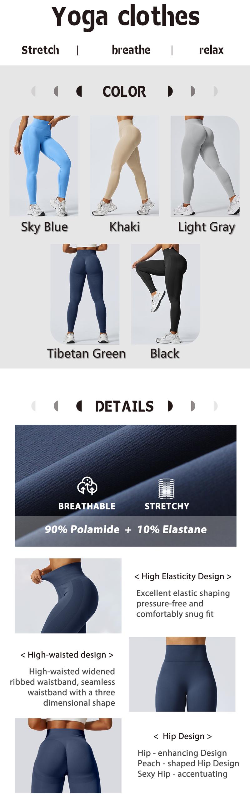 NcmRyu Women's High-Waist Tummy-Control Yoga Pants - Buttery-Soft Sculpting Booty-Lifting 4-Way Stretch Activewear Gym Leggings Workout Bottoms Athletic Stretchy Material women