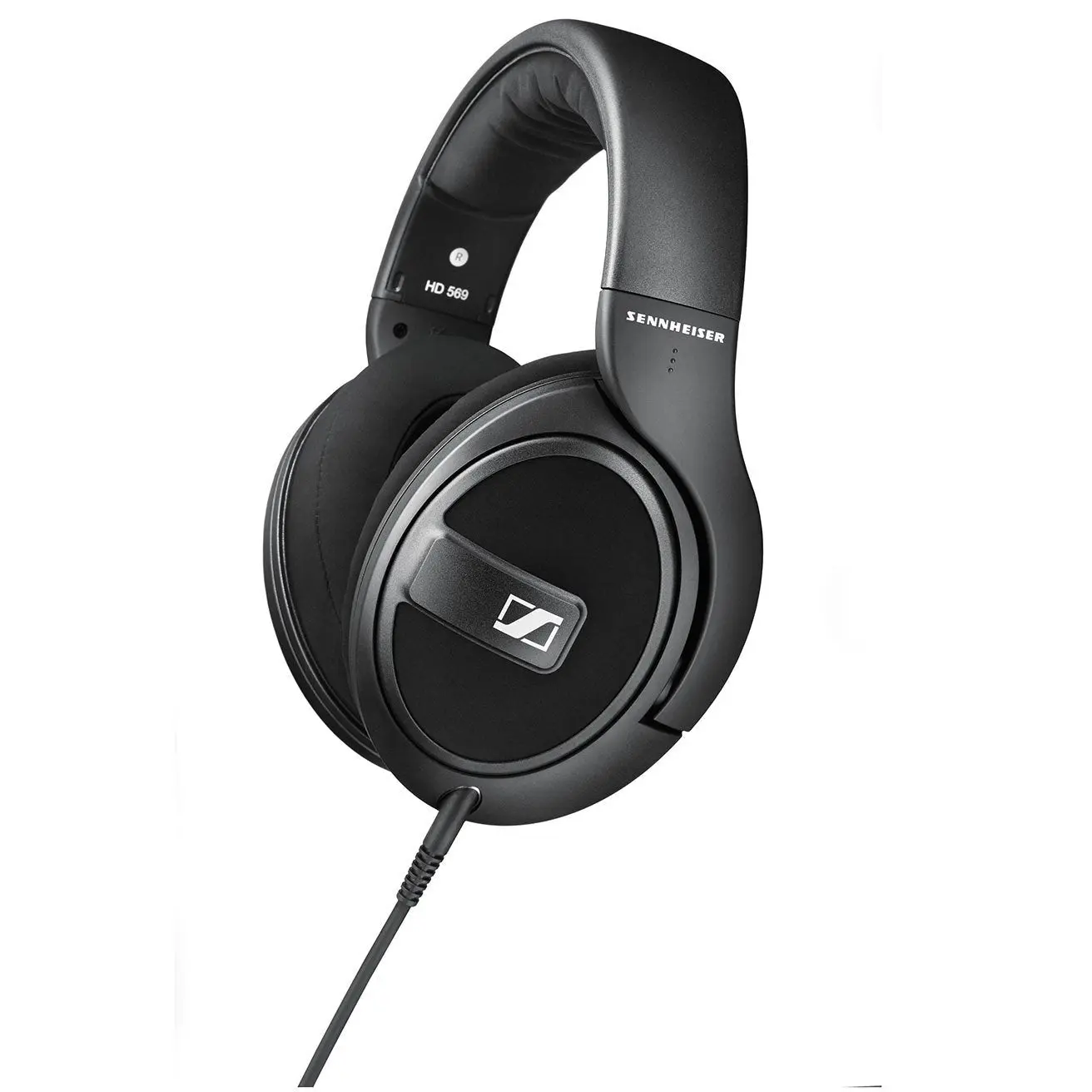 Sennheiser HD 569 Closed-Back Wired High Quality Headphones, Electronic Aluminium Noise-Isolating Audiophile Headphones for Games, 3.5Mm A/V Cable Wired Headphones
