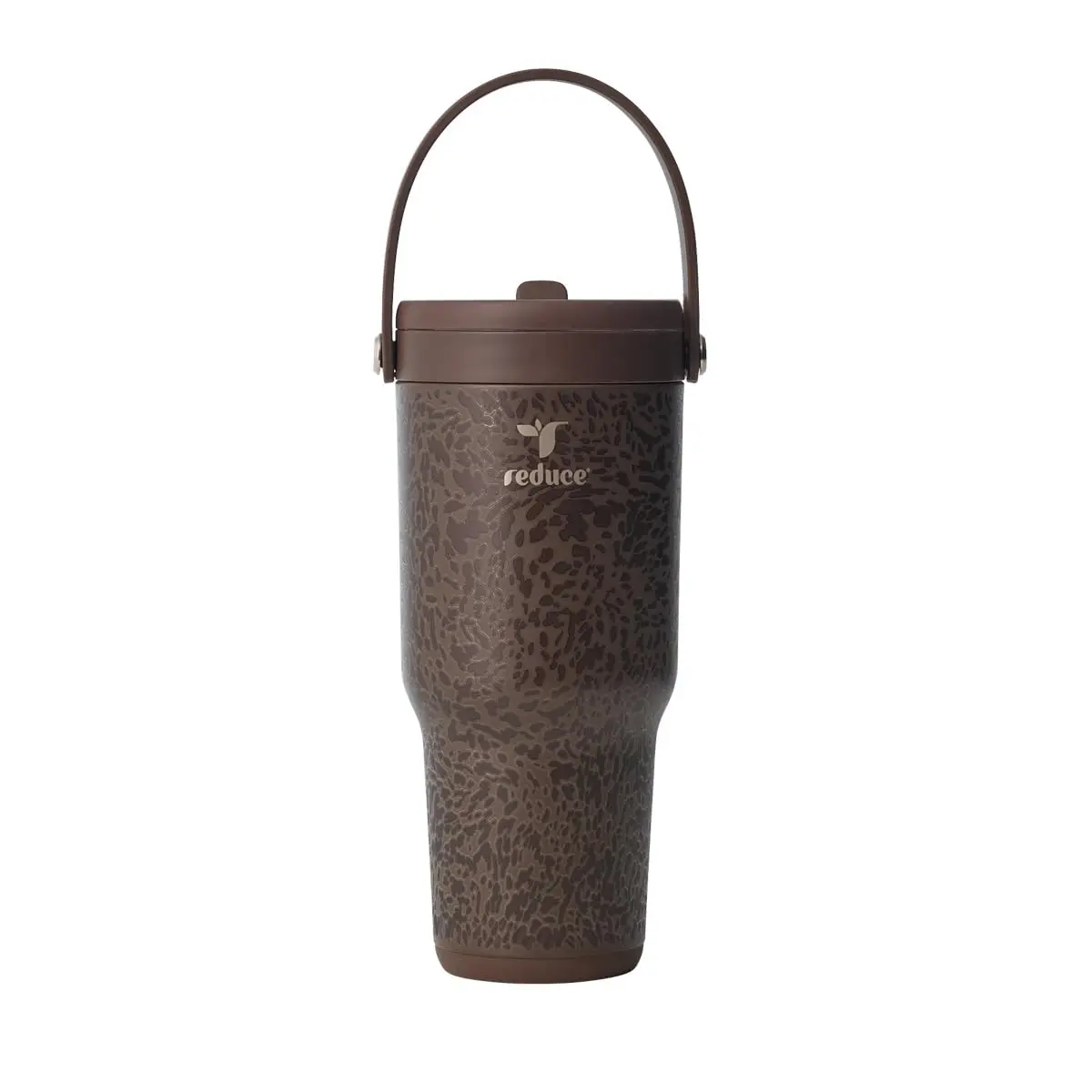 Reduce Chiller GO 34oz Insulated Tumbler - Stainless Steel Water Bottle with Leak-Proof Flip Straw & Removable Handle