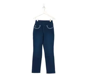 Belle by Kim Gravel Regular TripleLuxe Denim Lace Jeans