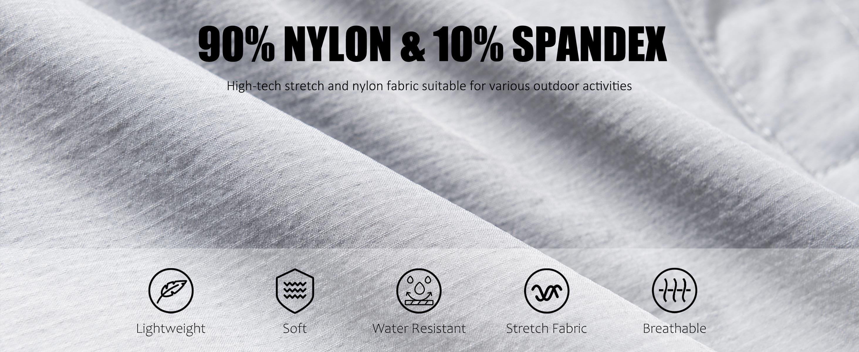 MAGCOMSEN Men's Hiking Cargo Shorts 9" Quick Dry Lightweight Summer Casual Shorts for Men Work Golf Outdoor 5 Pockets Outdoorfun