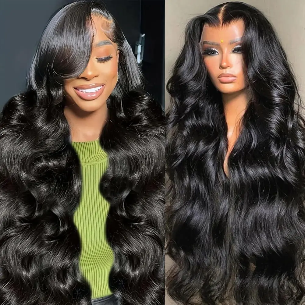 13x6 Body Wave Lace Front Wigs Human Hair Pre Plucked Pre  display picture 1