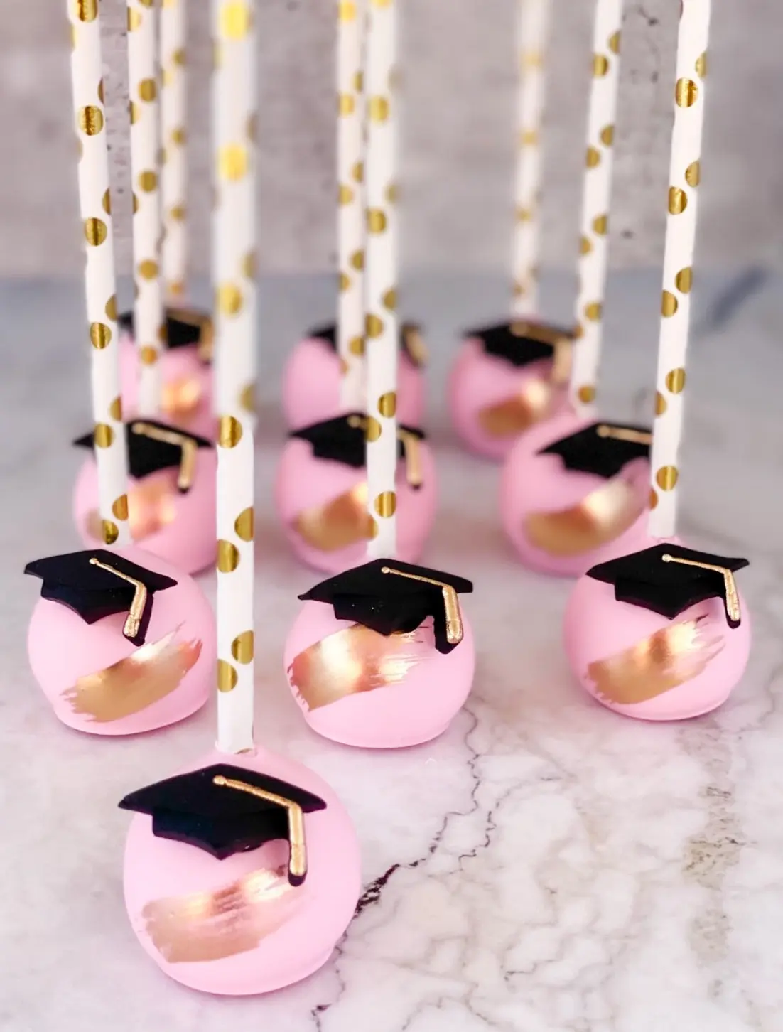 Graduation Cake Pops