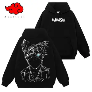 [Akatsuki Era] Retro Kakashi  - Naruto Shippuden #21 Hoodie T-Shirt Sweatshirt, Retro Vintage Unisex Graphic 90s Cotton, Gift For Wibu, Anime Manga Y2K Streetwear