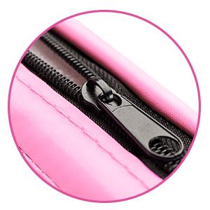 6' Folding Tri-fold Gymnastics Gym Exercise Aerobics Mat, 6ft x 2ft x 2in PU Leather Tumbling Mats with Hook & Loop Fastener for Stretching Yoga Cheerleading Martial Arts