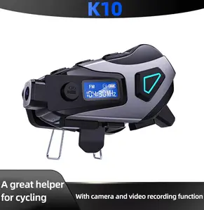 DVKIX 2026 new smart cycling helmet earphones, can record videos, take photos, make and receive calls, FM function, long battery life, waterproof and sweatproof, suitable for safe riding, can also be used as a gift
