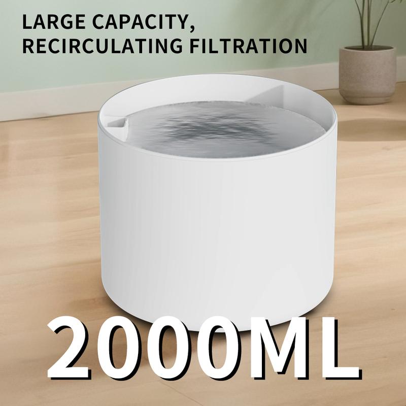 Transparent and visible pet water dispenser, automatically refills water, cares for every moment, allows owners to travel easily, and lets pets drink worry-free