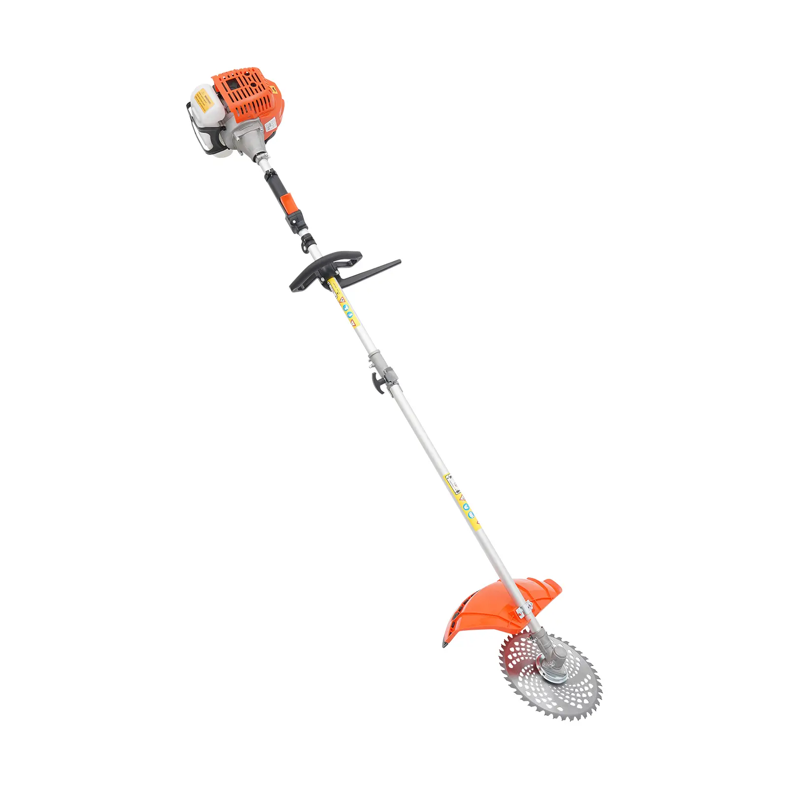 52CC Gas Brush Cutter Trimmer, 3-in-1 Multi-Function Garden Cutting Tool Kit with Extension Rod for Weeds, Shrubs, Lawn Maintenance – Professional Landscaping Blade-Equipped Complete Kit for Homeowners