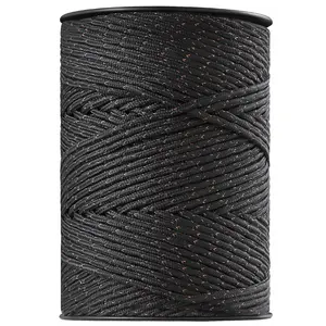 VEVOR Electric Fence Wire,  , 1000Ft 305M Portable Polywire, 1/4" Diameter 2 Copper Strands for Reliable Conductivity and Rust Resistance, Fencing Rope Line for Horse, Cattle, Livestock