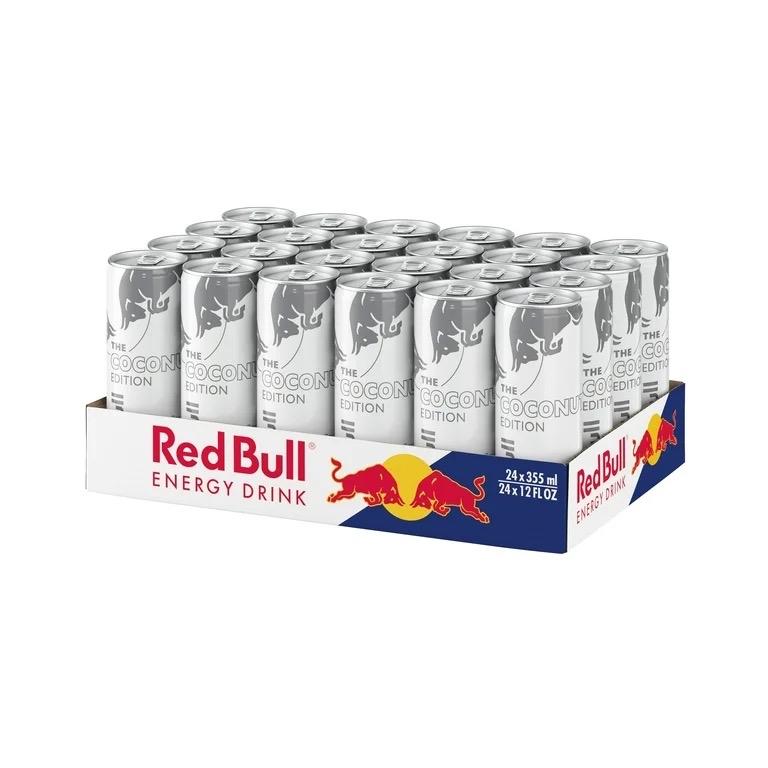 Red Bull Energy Drink, Coconut Edition, Coconut Berry, 12 Fl Oz (24 pack)