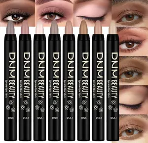 evpct 8Pcs Cream Eyeshadow Stick Set for Older Women, Brown Putty Desert Ginger Nude Brown Caramel Matte, Silky Matte Eyeshadow Applicator Sticks Waterproof, Blendable Eye Makeup sombras para ojos