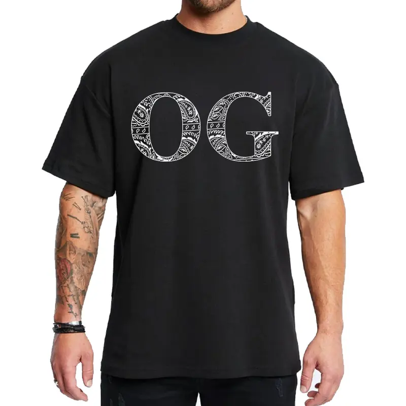 Og Original Chicano Pride Original Chicana Art Gangster Style Typo Graphic Clothing Unisex Hoodie Medium Heavy Sweatshirt for Men & Women Full Size S-5XL 0102 Menswear Oversized Top Streetwear
