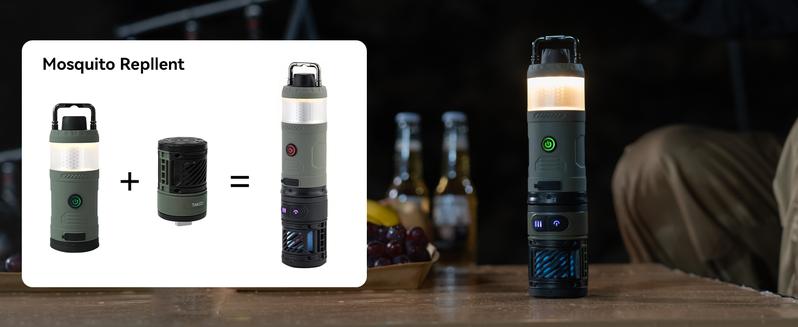 TAKOO Camperkit, Multiple Modular Rechargeable Camping Lantern, Waterprooffor Outdoors, Hiking and Any Emergency