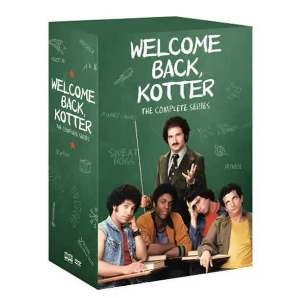 Welcome Back, Kotter Classic 16-Disc DVD Full Series - 2020 PG TV Comedy, School Humor Show for Students with Fun Episodes