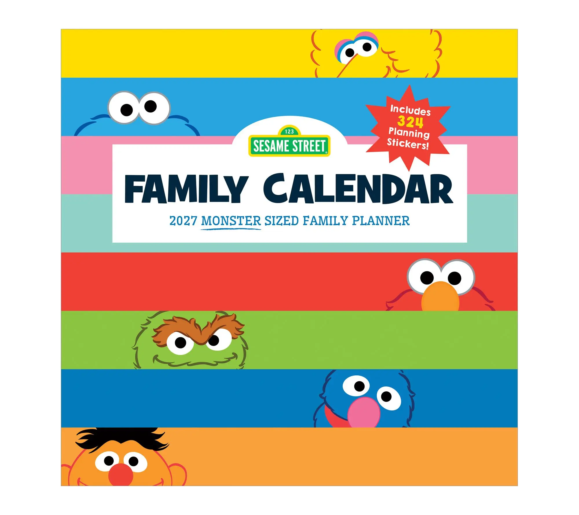 2027 Sesame Street Planning Wall Calendar