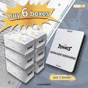 CARDFUN Marvel RIVALS ETERNAL GLORY TRADING CARDS 10 Packs Official Anime TCG CCG Collectible Card Booster Packs