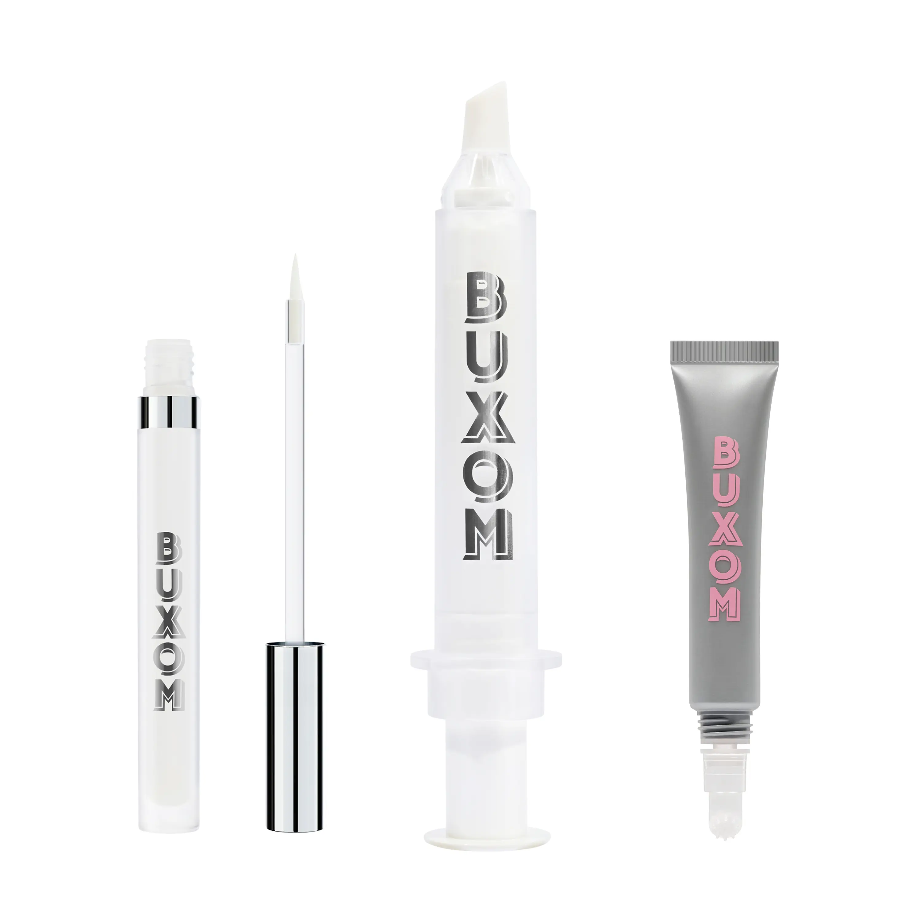 Buff, Blur, Plump Trio - Blurring Primer + Fill & Flip Lip Liner + Lip Strip Enzyme Exfoliator