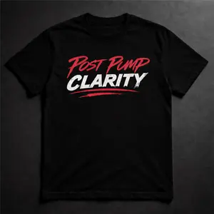Post Pump Clarity Workout Shirt Gym Fitness Athletic Fit Next Level