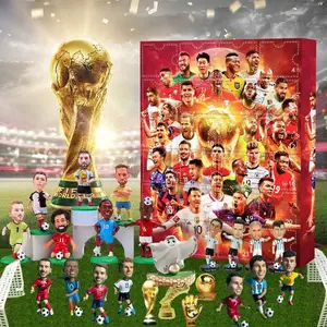 World Cup Advent Calendar World Cup FootballBlind Box Interesting Character Desktop Display0