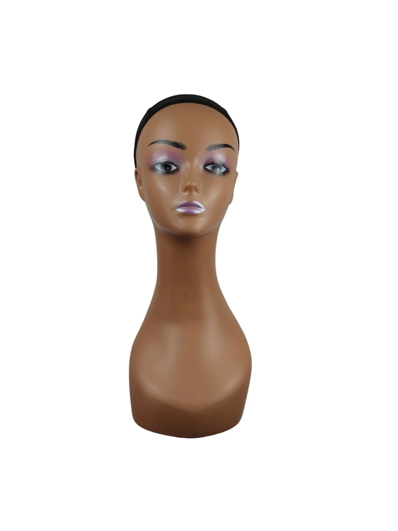 Female Mannequin Head for Wigs, Hair, Makeup, and Beauty Accessories Display, Realistic Design for Hats, Earrings, Necklace and Jewelry Display, Perfect for Retail
