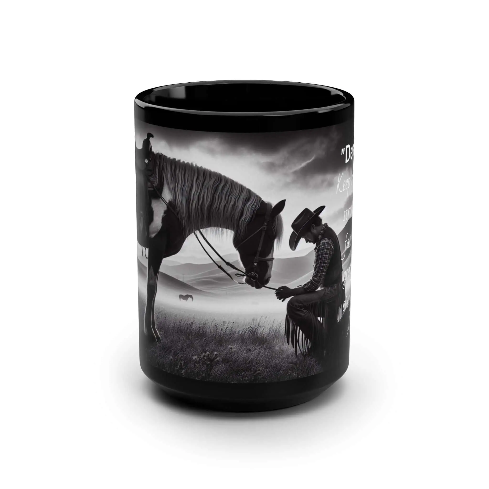 Praying Cowboy Mug, Western Coffee Mug, Inspirational Gifts