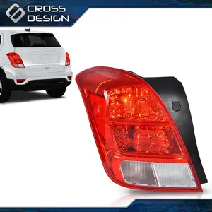 CROSSDESIGN Red Halogen Tail Light Brake Lamp Driver Side Fit For 2013-2019 Chevy Trax LS