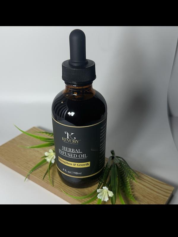 Kevory Herbal Infused Hair oil,  Strengthen & Growth Formula with Natural Herbs for Healthy Hair