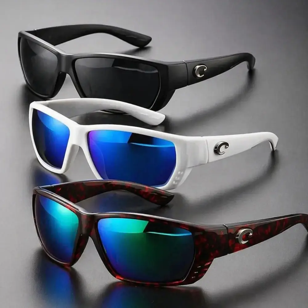 Costa Del Mar 580G Sunglasses Fantail Mens Polarized Sunglasses, UV Protection for Fishing, Boating & Beach