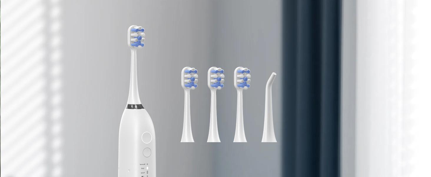 Portable Detachable Electric Toothbrush with Water Flosser, Washing & Care 2-in-1, Wireless Water Flosser Tooth Cleaning Kit 2.0, Combo IPX7 Waterproof Rechargeable Oral Irrigator, Suitable for Family Travel, Oral Health Gift Recommendation