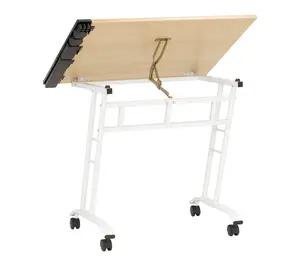 Studio Designs Craft Center Rolling Drawing Table and Stool