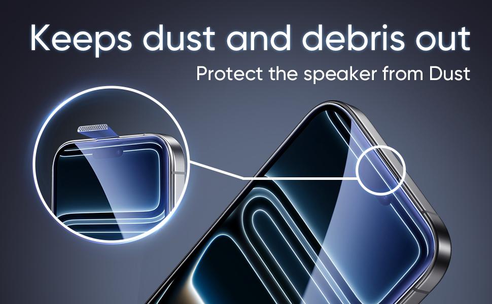 MAGIC JOHN 2-Pack Screen Protector for iPhone, Samsung, and Google–Crystal Clear, Scratch-Resistant, Ultra-Smooth Touch, Privacy Protection, Circular Polarized Eye Protection, Easy Installation