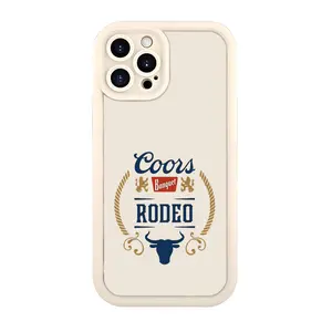 Coors Banquet Rodeo Western Phone case for iPhone 17 Pro Max 15 Plus 16E 14 13 12 11 XS XR Air Samsung GALAXY 21 22 23 24 25 26 NOTE20 PLUS ULTRA A13-54 Advanced fashion gift Full Body Protection Shockproof Soft Silicone Cover