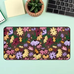 Piano Floral Desk Mat, Mouse Pad for Music Lovers, Eras Surprise Song Design, Office Decor, Gift for Musician, Keyboard Player, Music