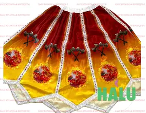 Saya estampada Agayu/ Stamped Agayu Skirt Santeria IFA