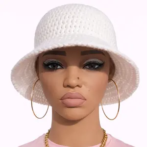 Handmade Crochet Bucket Hate