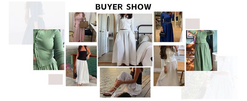 Naeduo Women's 2 Piece Lounge Sets Spring/Summer Ribbed Button Down Cardigan & Elastic Waist Skirt in Soft Breathable Blend for Vacation Outfits SpringStatements Naeduo Women's 2 Piece Lounge Sets Spring/Summer Ribbed Button Down Cardigan & Elastic Waist Skirt in Soft Breathable Blend for Vacation Outfits SpringStatements