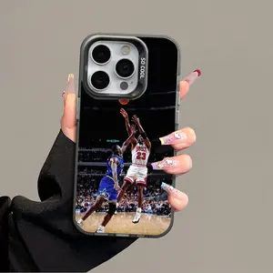 IPhone 17 Promax Basketball Phone Case Anti Drop Protective Case for Iphone 16 15 14 13 12 11 SAMSUNG S25 24 23 22 Plus Acrylic Durable Case With Anti Collision