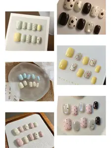 Mona(2305)gc.$20-20sets beautiful nails random style nails