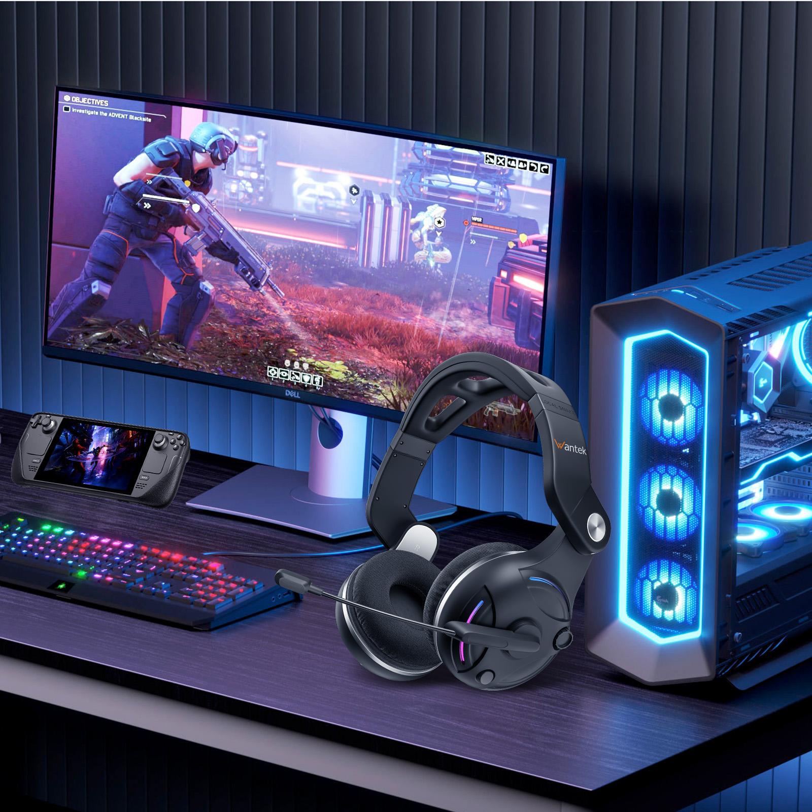 【live】Wireless Headset with Microphone for PC, Bluetooth Headset with Noise Canceling Microphone & HI-FI Stereo Sound, USB Wireless Headset for Laptop, 48 Hrs Working Time zihni cheadphones Audio Electronic headphones gaming earbuds 【live】Wireless Headset with Microphone for PC, Bluetooth Headset with Noise Canceling Microphone & HI-FI Stereo Sound, USB Wireless Headset for Laptop, 48 Hrs Working Time zihni cheadphones Audio Electronic headphones gaming earbuds