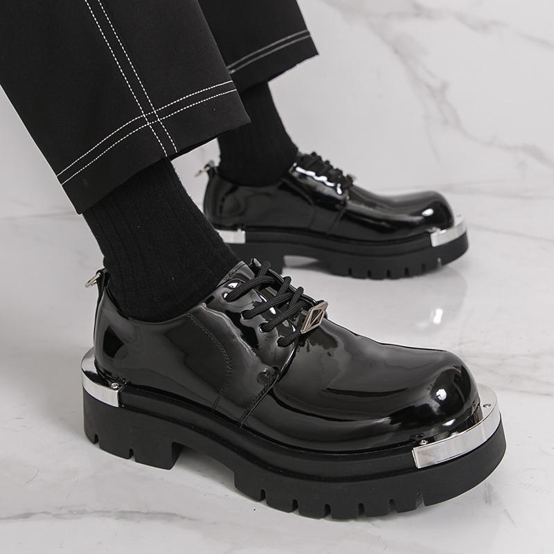 Men's 1 Pair Fashionable Casual Decor Pu Leather Slip-on Shoes, Simple Design Elegant Plain Round Toe Loafers, exquisite appearance loafers Business Style Temperament Flats for Daily Wear， men gift