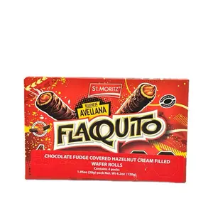Flaquito relleno de avellana. 4 pack (4.2 oz x 4)