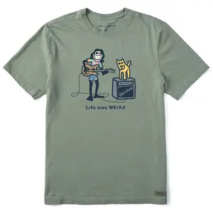 Men's Life Was Weird Short Sleeve Crusher Tee