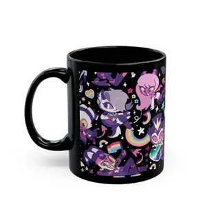(Sale up to 55% + Freeship) Helluva Boss Characters Mug, Gift for Fans, Perfect for Fans & Anime Enthusiasts, Helluva Boss Stolas, Blitz, Octavia Cartoon Merch Gift