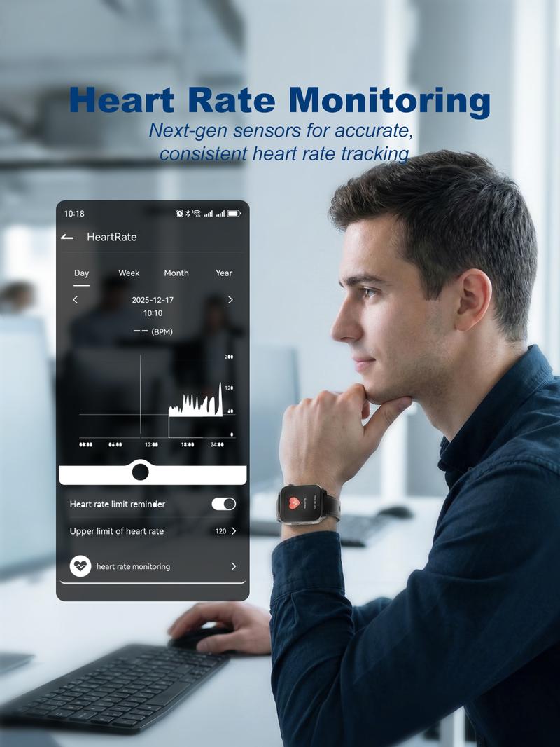 iTourTranslator AI Translator Smart Watch, Real Time Language Translator 127 Languages, Offline Translation Device for Men Women, Fitness Tracker Smartwatch with HR, Sleep Monitor, 9 Sport Modes