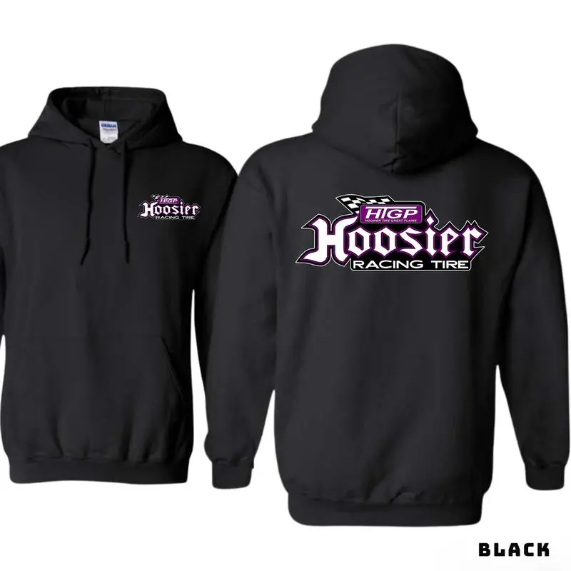 Women's Hoosier Racing Tire Hoodie - Premium Logo Fitted Long Sleeve Sweatshirt, Casual Car Lifestyle Top, Unisex Gift, Fashionable Comfortable, Love