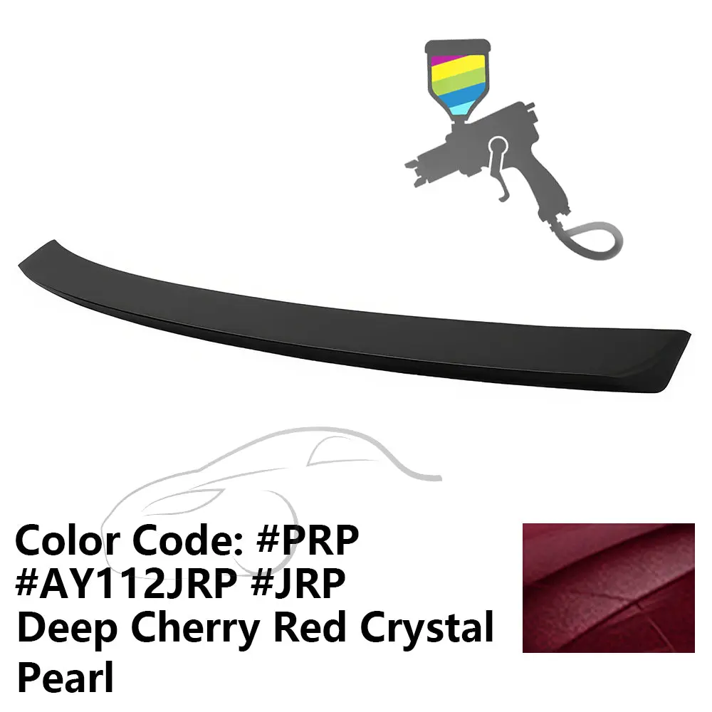 Trunk Spoiler for Chrysler 300 2011-2023 OE #PRP Deep Cherry Red Crystal
