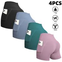 4PCS-Black+Pink+Green+Blue