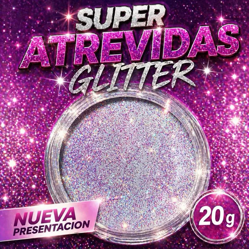 EDIBLE GLITTER ATREVIDA