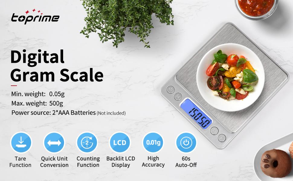 Food Scale, Portable Kitchen Scale, Stainless Steel Kitchen Weighing Scale for Indoor & Outdoor, Bakeware, Digital Weighing Machine, Accurate Digital Scale, Home Modern Measuring Tool, Food Gadgets, Home Decor, Digital Kitchen Scale living room